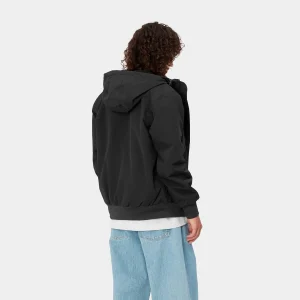 Cheap Carhartt WIP Hooded Sail Jacket Black / White