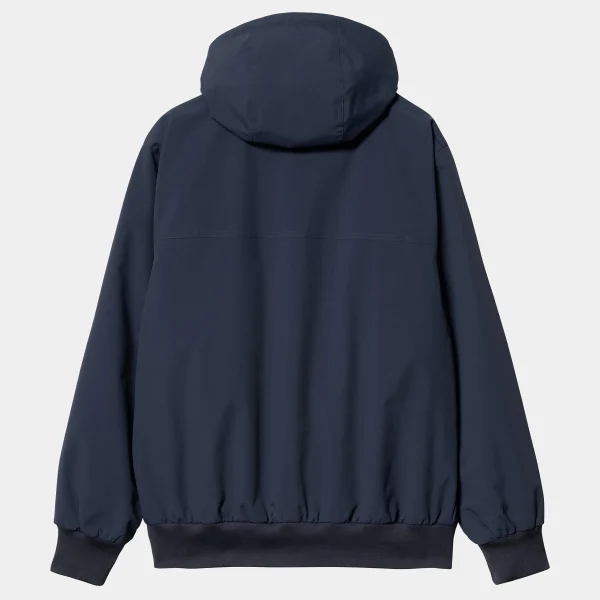 Hot Carhartt WIP Hooded Sail Jacket Air Force Blue / White