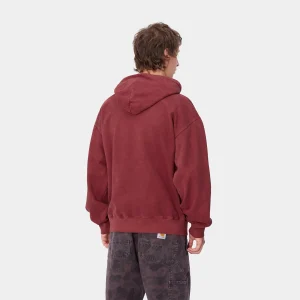 Fashion Carhartt WIP Hooded Vista Sweat Scarlet