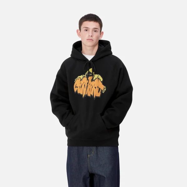 Best Carhartt WIP Hooded Yute Sweat Black