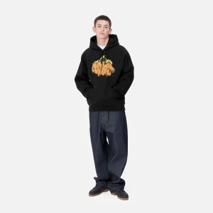 Best Carhartt WIP Hooded Yute Sweat Black