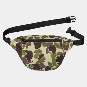 Cheap Carhartt WIP Jake Hip Bag Camo Duck, Green