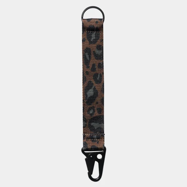 Flash Sale Carhartt WIP Jude Keyholder Camo Leo Jacquard, Tamarind