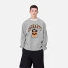 Outlet Carhartt WIP Lazy Duck Academy Sweat Grey Heather