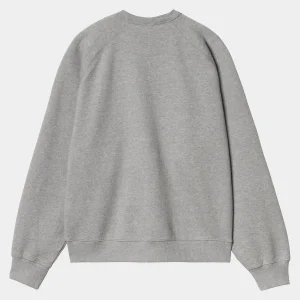 Outlet Carhartt WIP Lazy Duck Academy Sweat Grey Heather