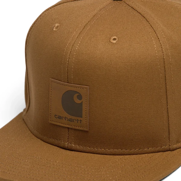 Online Carhartt WIP Logo Cap Hamilton Brown