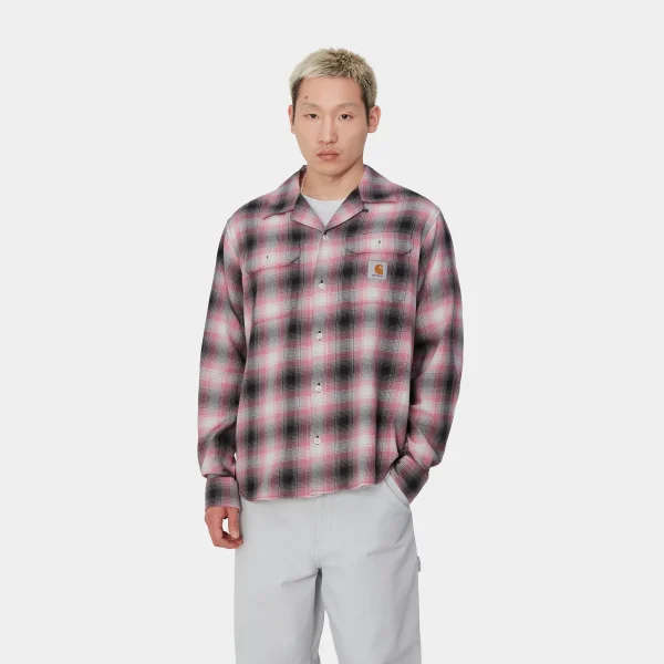 Cheap Carhartt WIP L/S Blanchard Shirt Blanchard Check, Charm Pink