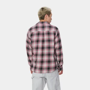 Cheap Carhartt WIP L/S Blanchard Shirt Blanchard Check, Charm Pink