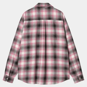 Cheap Carhartt WIP L/S Blanchard Shirt Blanchard Check, Charm Pink