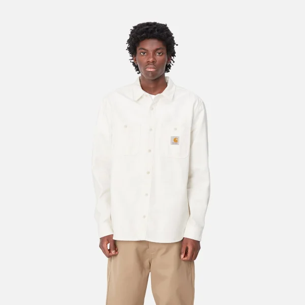 Sale Carhartt WIP L/S Clink Shirt Wax