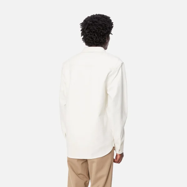 Sale Carhartt WIP L/S Clink Shirt Wax