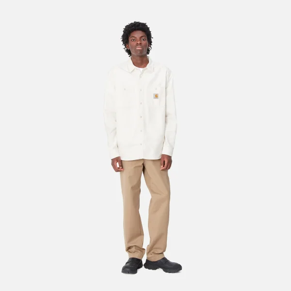 Sale Carhartt WIP L/S Clink Shirt Wax