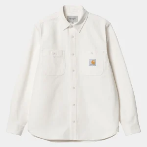 Sale Carhartt WIP L/S Clink Shirt Wax