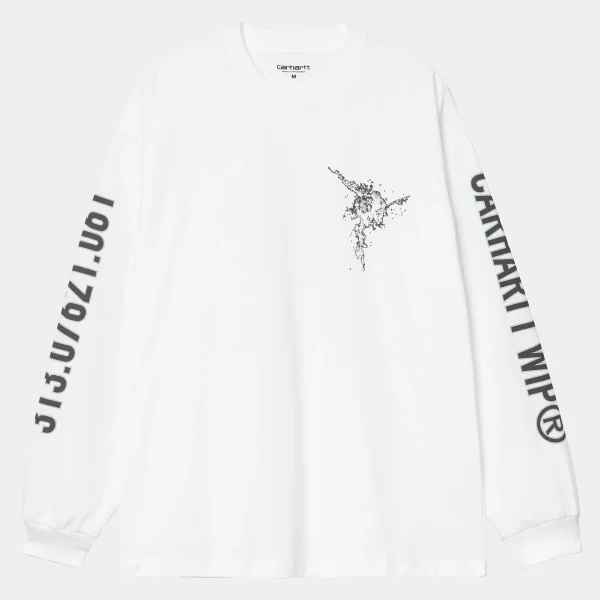 Best Carhartt WIP L/S Coordinate T-Shirt White