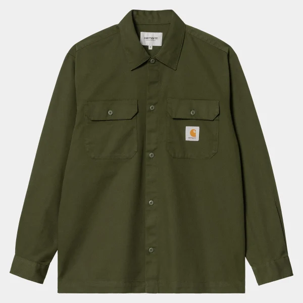 Fashion Carhartt WIP L/S Craft Shirt Office Green