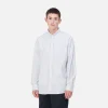 Cheap Carhartt WIP L/S Dowlen Shirt Dowlen Stripe, White / White