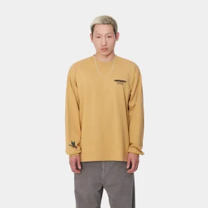 Cheap Carhartt WIP L/S Ducks T-Shirt Bourbon