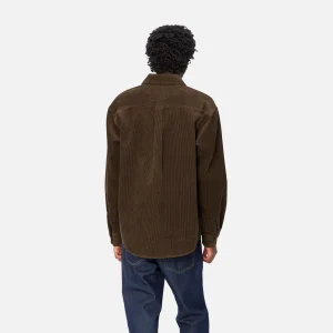 Best Carhartt WIP L/S Flint Shirt Chocolate