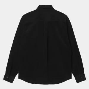 Flash Sale Carhartt WIP L/S Flint Shirt Black