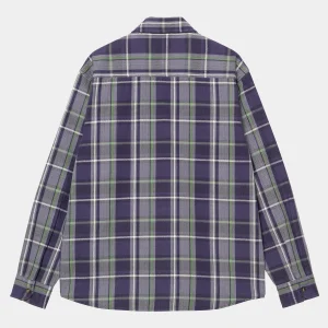 Flash Sale Carhartt WIP L/S Hobart Shirt Hobart Check, Aura