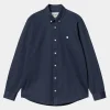 Flash Sale Carhartt WIP L/S Madison Shirt Air Force Blue / Wax