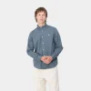 Shop Carhartt WIP L/S Madison Shirt Positano / Wax