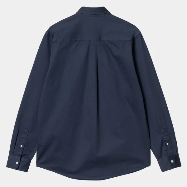 Flash Sale Carhartt WIP L/S Madison Shirt Air Force Blue / Wax