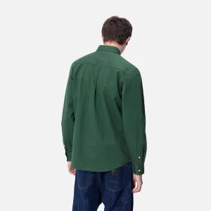 Cheap Carhartt WIP L/S Madison Shirt Sycamore Tree / Wax