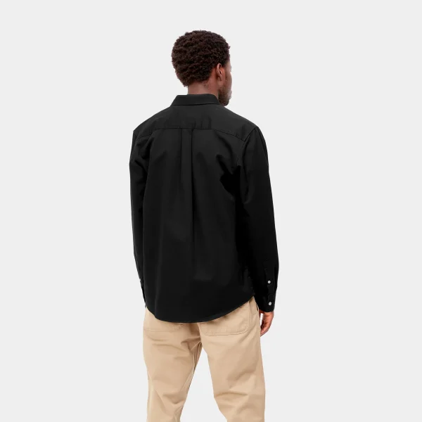 Flash Sale Carhartt WIP L/S Madison Shirt Black / Wax