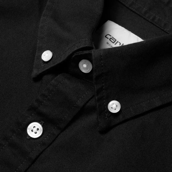 Flash Sale Carhartt WIP L/S Madison Shirt Black / Wax