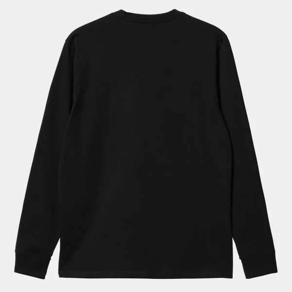 Hot Carhartt WIP L/S Pocket T-Shirt Black