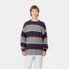 Sale Carhartt WIP L/S Sundling T-Shirt Sundling Stripe, Aura