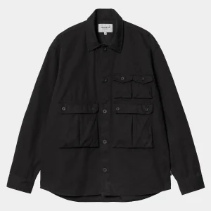 Sale Carhartt WIP L/S Tracker Shirt Black