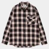 Sale Carhartt WIP L/S Witten Shirt Witten Check, Moonbeam