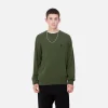 New Carhartt WIP Madison Sweater Tarragon / Black