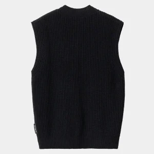 New Carhartt WIP Marlon Vest Sweater Dark Navy