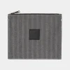 Outlet Carhartt WIP Menard Zip Wallet Grey