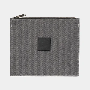 Outlet Carhartt WIP Menard Zip Wallet Grey