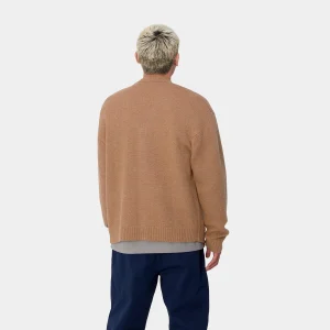 Shop Carhartt WIP Merton Cardigan Peanut