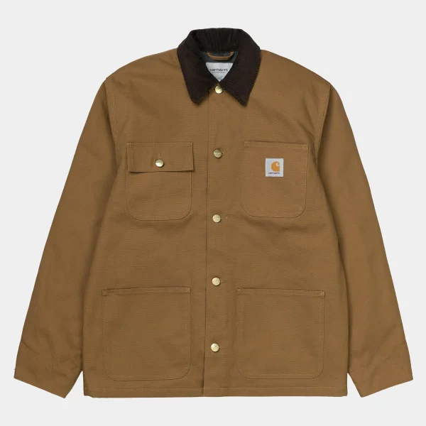 Cheap Carhartt WIP Michigan Coat (Winter) Hamilton Brown / Tobacco