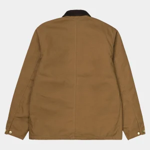 Cheap Carhartt WIP Michigan Coat (Winter) Hamilton Brown / Tobacco