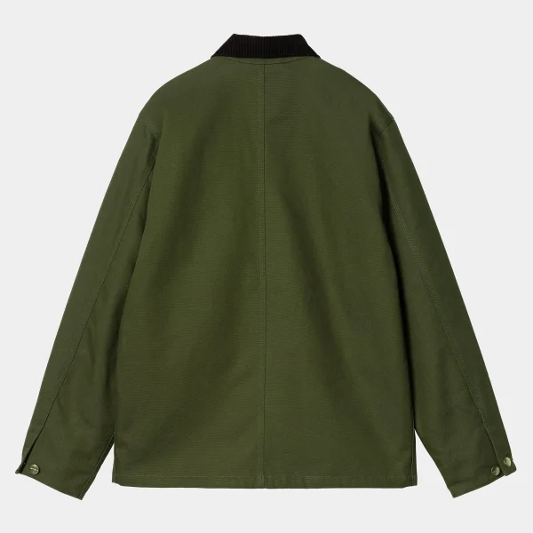 Outlet Carhartt WIP Michigan Coat (Winter) Tarragon / Black