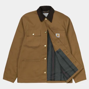 Cheap Carhartt WIP Michigan Coat (Winter) Hamilton Brown / Tobacco