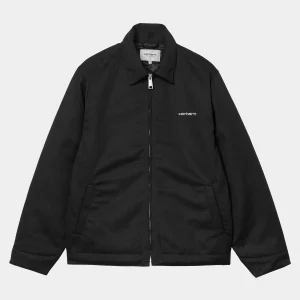 Shop Carhartt WIP Module Script Jacket Black / White