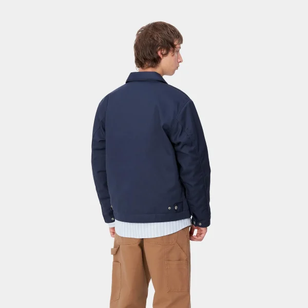 Sale Carhartt WIP Module Script Jacket Air Force Blue / White