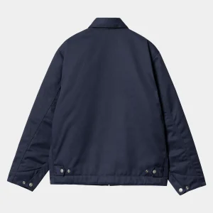 Sale Carhartt WIP Module Script Jacket Air Force Blue / White