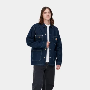 Clearance Carhartt WIP OG Chore Coat Blue