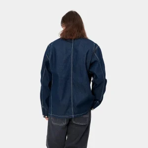 Clearance Carhartt WIP OG Chore Coat Blue