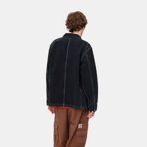 Cheap Carhartt WIP OG Chore Coat Black