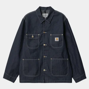 Clearance Carhartt WIP OG Chore Coat Blue